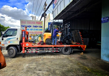 Xe nâng dầu 3 tấn CPCD30. Giải pháp lý tưởng cho nhà kho VLXD