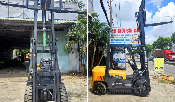 So Sánh Vận Hành Giữa Xe Nâng Điện và Xe Dầu