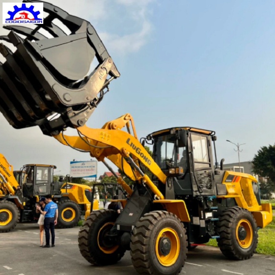 Xe nâng kẹp gỗ Liu Gong