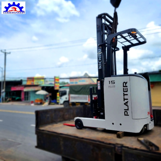 Xe Nâng Điện 1.5 Tấn Nichiyu Đứng Lái